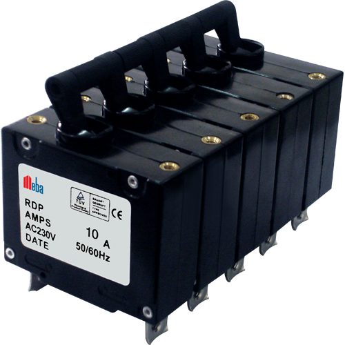 Meba RDP50 5P 10A Circuit Breaker For Equipment